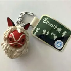 もののけ姫　キーホルダー　お面とコダマ　サン　　ジブリ