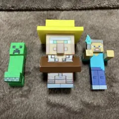 Minecraft フィギュア 3体セット マイクラ クリーパー