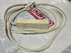 ELECOM ほこりシャッター付き2ピン式スイングプラグ電源タップ　4個口　3mのサムネイル