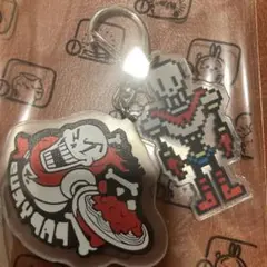 アンダーテール　パピルス　アクリルキーホルダードットセット