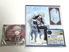うたプリ 黒崎蘭丸 Ice Crystal アクスタ＆シャニスト缶バッジ