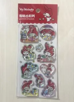 韓国 マイメロディ ウォーターシール ホワイト