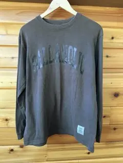 BALLAHOLIC グレー長袖カットソー　L