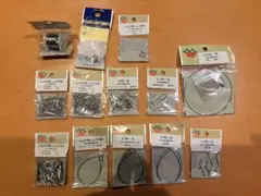 ハンドメイドピアス用パーツセット 13個