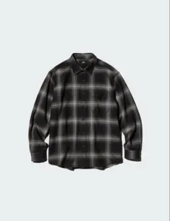 フランネルチェックシャツ S ユニクロ UNIQLO