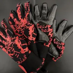 ※訳あり２双セット ポルテーロ キーパーグローブ エレオプルス+レッド 9