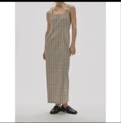 ち*ナ様 TODAYFUL Check Jacquard Dress セージ - メルカリ