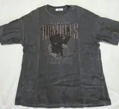 WEGO RAGING RUMBLES Tシャツ Sサイズ ダークグレー　半袖のサムネイル