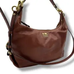 コーチ 186 COACH 三日月型 ワンショルダー レザー 2way