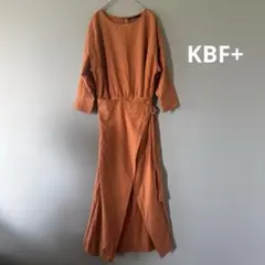 KBF+　ラップスカートワンピース