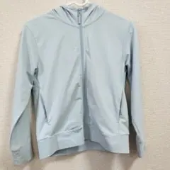 UNIQLO　エアリズム　ライトブルー パーカー　130cm