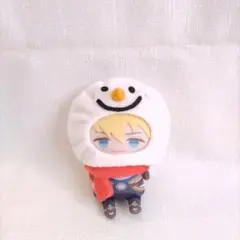 ぬい服　雪だるま被り物　にじぱぺっとサイズのサムネイル