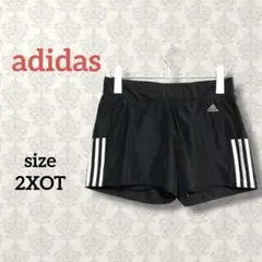 アディダス【2XOT】スリーストライプショートパンツ フィットネス ウエストゴムのサムネイル