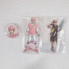 にじさんじ　赤城ウェン　アクリルスタンド　アクスタ　缶バッジ　オリエンス