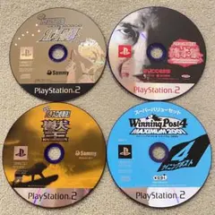 【ゲームソフト】プレステ2　パチンコ系競馬系ソフト4本セット　まとめ売り