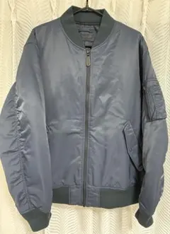 UNIQLO フライトジャケット　ネイビー