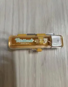 リラックマ　オレンジ　印鑑ケース