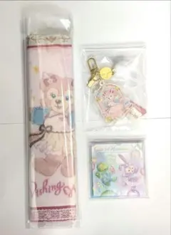 ディズニーシー　シェリーメイ　ミニタオル　キーチェーン