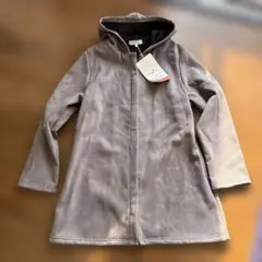【未使用タグ付き】haveiro Lサイズ ムートンコート色グレー