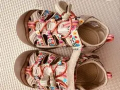 KEEN/キーン キッズ サンダル 水陸両用 花柄