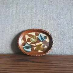 新品未使用＊工房いろはさんの豆皿⑬やちむん 作家もの 工房イロハ