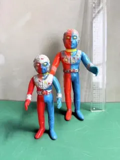 キカイダー ソフビ 黒目 レトロ レア - メルカリ