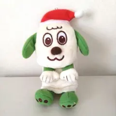 ワンワン　サンタ　マスコット　いないいないばぁ　アミューズメント　ストラップ