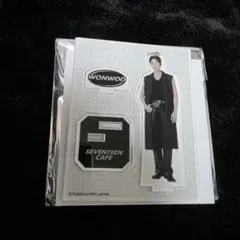 WONWOO アクリルスタンド SEVENTEEN CAFE