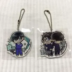 ブルーロック　凛　斬鉄　一揮　ぴたでふぉめ　アクリルキーホルダー