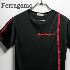 Salvatore Ferragamo フェラガモ Tシャツ 刺繍 パイピングのサムネイル