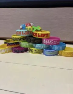 邦ロック ライブグッズ ラバーバンド 15点セット