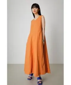 AZUL BY MOUSSY ロングフレアワンピース