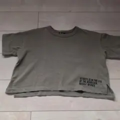 Needle Works Tシャツ カーキ 110cm