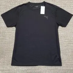 PUMA ブラック Tシャツ スポーツウエア 新品LL