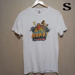 FRUIT OF THE LOOM Tシャツ S アイボリー アニマルプリントのサムネイル
