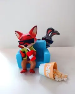 ズートピア 52toys ニックワイルド ジュディホップス フィギュア