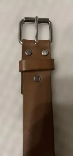 H&M DIVIDED レザー　ベルト　ブラウン