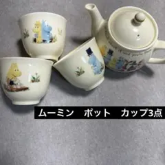ムーミン　ポット　カップ　3点　ティーセット