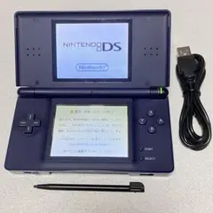 PC【清掃&動作確認済】Nintendo DS Lite エナメルネイビー本体