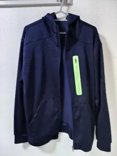 中古品フード付きジャージLサイズ・色ネイビー系