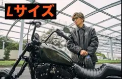 ROLLER FAKE LEATHER COACH JACKET 黒　L