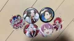 いれいす缶バッジ、アクリルキーホルダー