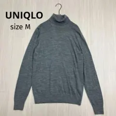 UNIQLO ユニクロ エクストラファインメリノ タートルネックセーター
