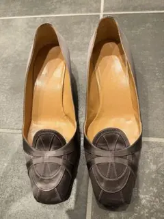 HERMES エルメス パンプス グレーのサムネイル