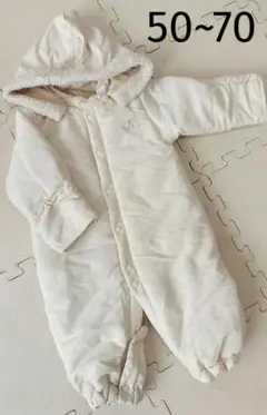 美品 ベビー おくるみ ロンパース ジャンパー 50 ~ 70