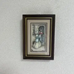 油絵 M. Stanley 人物画 額装品 飾り絵 - メルカリ