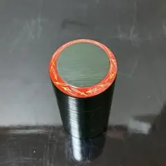 青漆面朱松葉蒔絵莨入　茶道具懐石茶箱坐忘斎鵬雲斎斎即中斎淡々斎香合棗茶入茶杓而妙のサムネイル