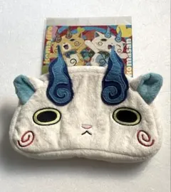 妖怪ウォッチ　コマさんポーチ　3DS LL用ポーチ　未使用絵葉書