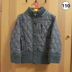 110㎝ カーキ 冬用アウター 難有り