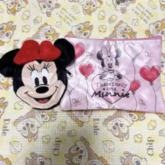 ディズニーストア シークレットおでかけセット ミニー　ポーチ　2つセット